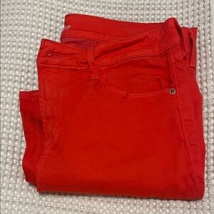 Hot Red Women's Jeans - Old Navy